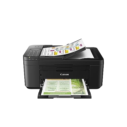 Canon PIXMA TR8620a - All-in-One Printer Home Office|Copier|Scanner|Fax|Auto Document Feeder | Photo, Document | Airprint (R), Android, Black, Works with Alexa