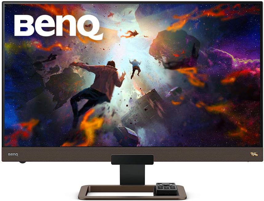 BenQ EW3280U 32 inch 4K Monitor | IPS | Multi Media with HDMI connectivity HDR Eye-Care Integrated Speakers and Custom Audio Modes