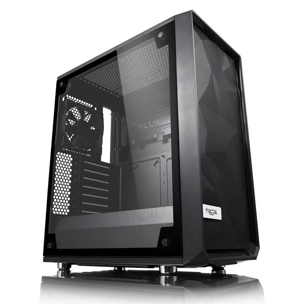 Fractal Design Meshify C-tg Computer Case, Black
