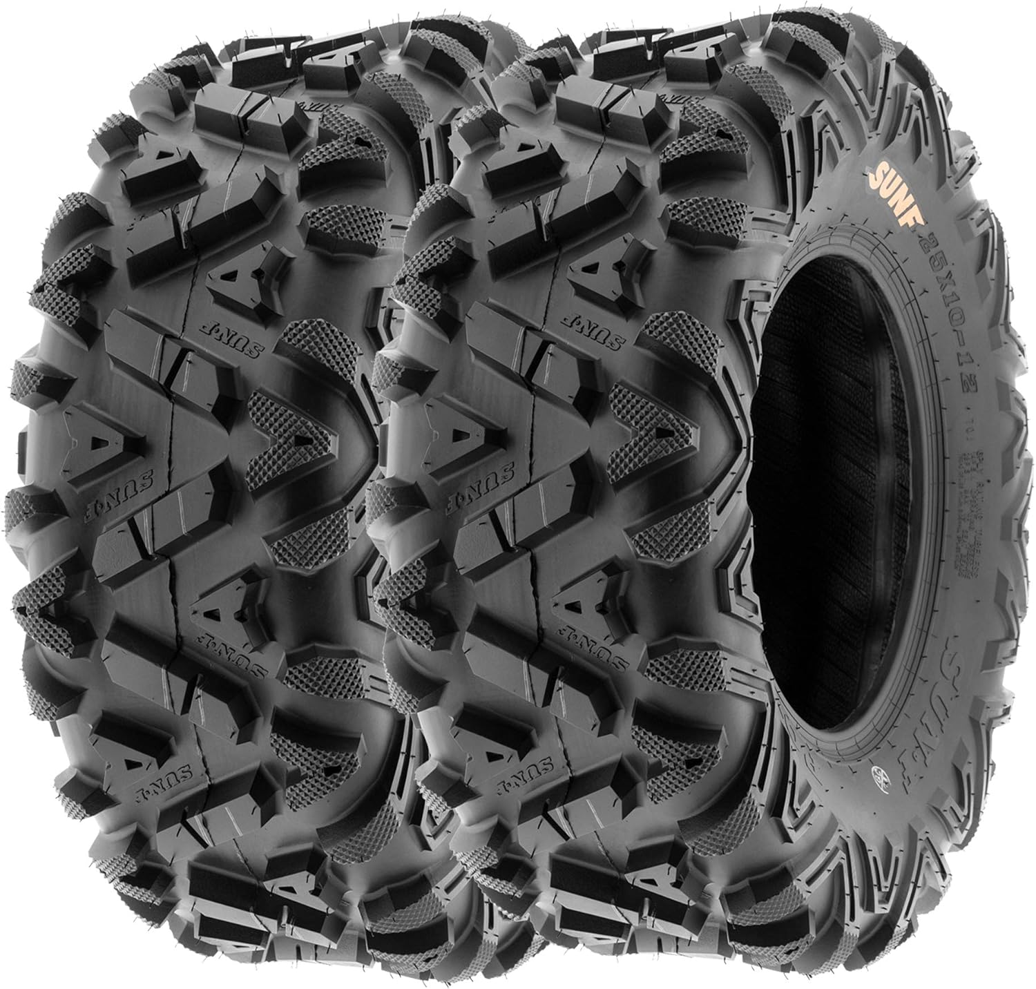 SunF 26x8-12 26x10-12 All Terrain Tires ATV UTV 6 PR POWER I A033 - BUNDLE