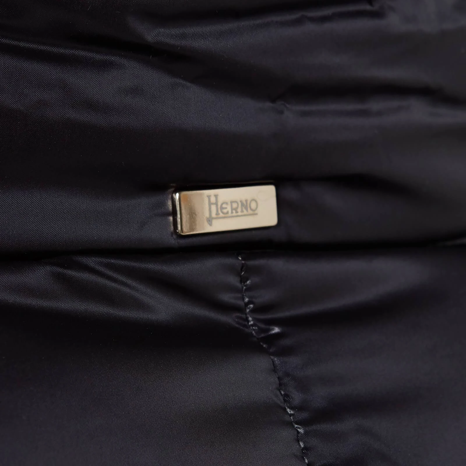 Herno Black Down Amelia Coat