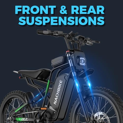 50MPH 6000W / 40MPH 3000W Electric Dirt Bike for Adults, 60V 25Ah Removable Battery Electric Motorcycle Up to 50miles, 24.5" MTB Tires (Rim 19'') E Moto, All Terrain E Bike Full Suspension