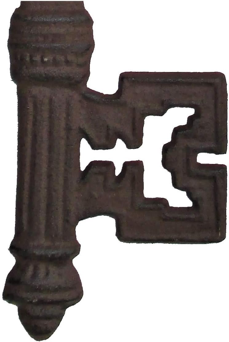 GSM Hugh Over Sized Cast Iron Skeleton Key Wall Decor Pack of 2