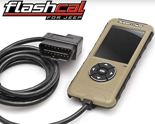 NEW SUPERCHIPS FLASHCAL F5 IN-CAB TUNER,GASOLINE,COMPATIBLE WITH 2020 JEEP GLADIATOR JT