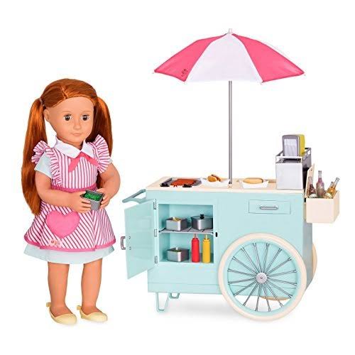 Our Generation Retro Hot Dog Cart