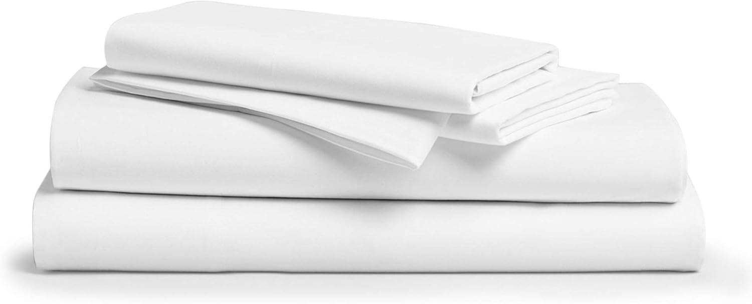 Carressa Linen 1000 Thread Count 100% Long Staple Soft Egyptian Cotton Sheet Set, 4 Piece Set, California King Sheets, Upto 17" Deep Pocket, Smooth & Soft Sateen Weave, Luxury Bedding, Blush