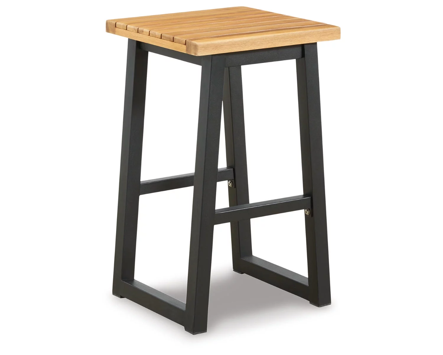 Signature Design by Ashley Casual Town Wood Outdoor Dining Table Set (Set of 3)  Brown/Black