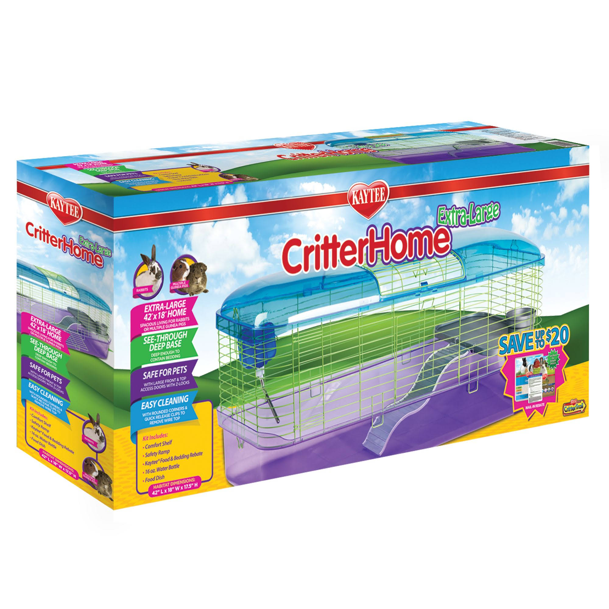 Super Pet KT Critterhome Deluxe Habitat