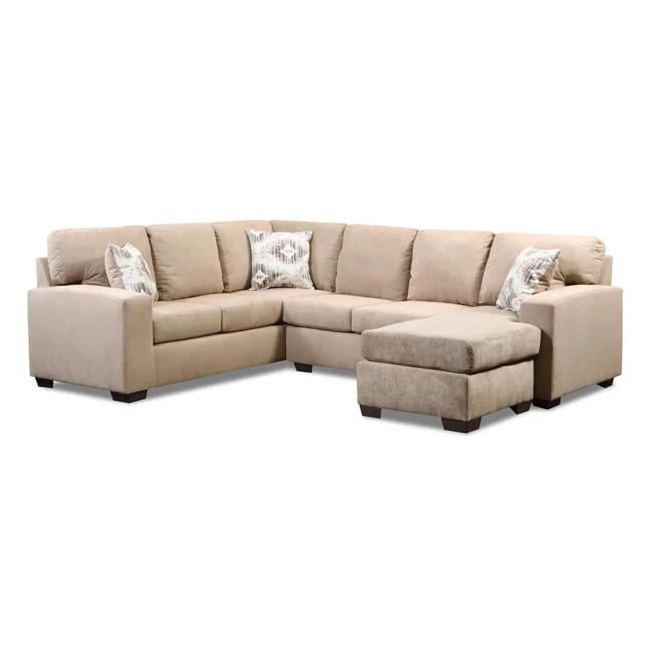 Neo Living  Rachel Corner Sectional with Right Facing Chaise, Taupe
