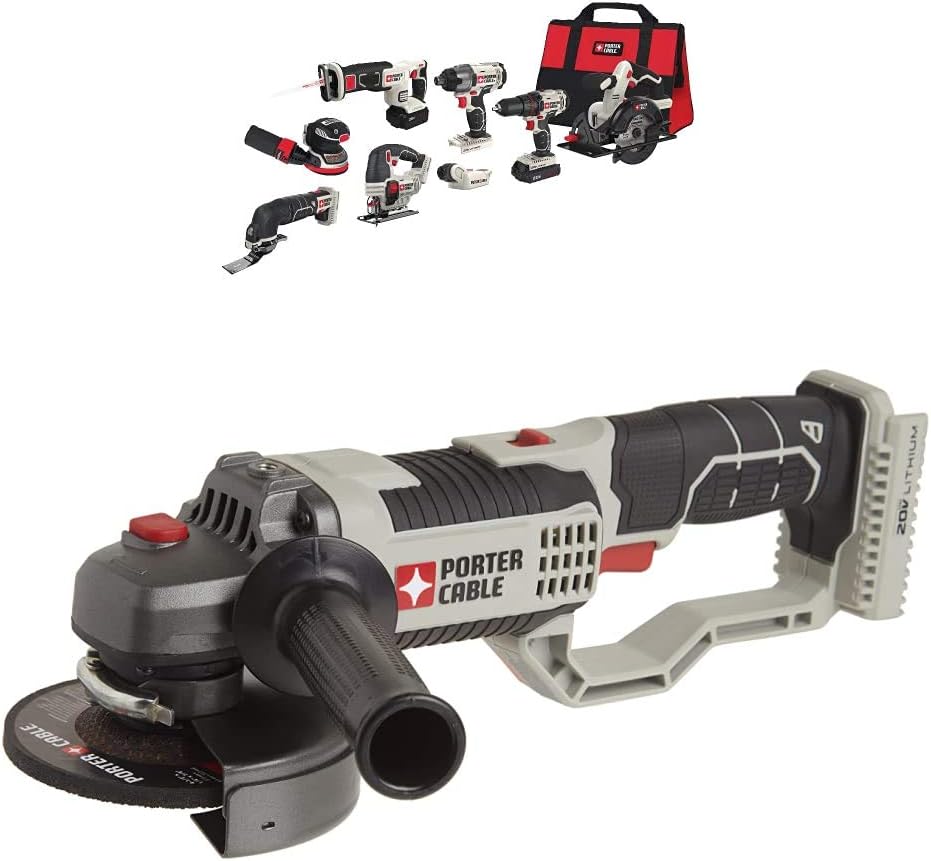 PORTER-CABLE 20V MAX* Cordless Drill Combo Kit, 8-Tool (PCCK6118)