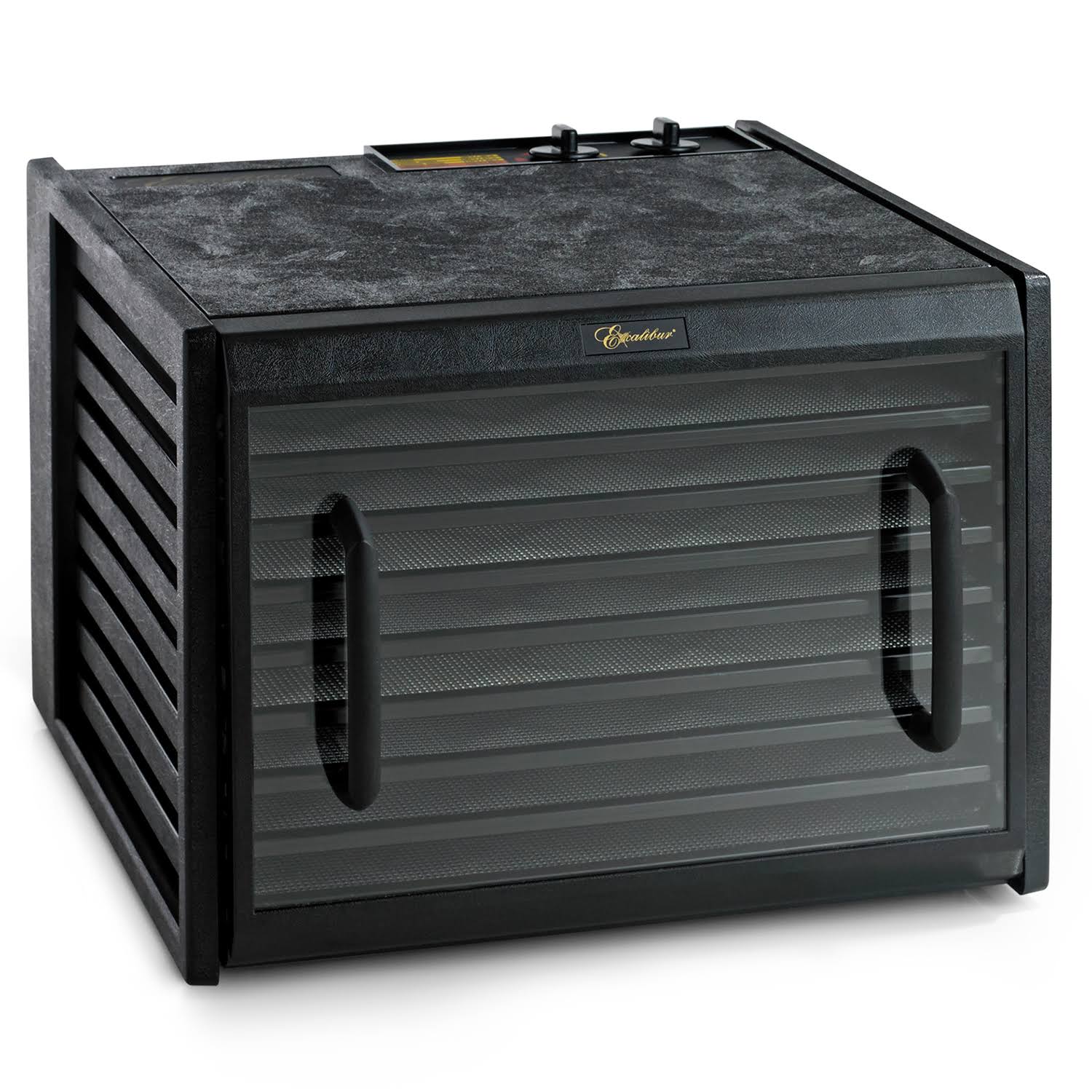 Excalibur Clear Door 3926TCDB 9 Tray Dehydrator with Timer