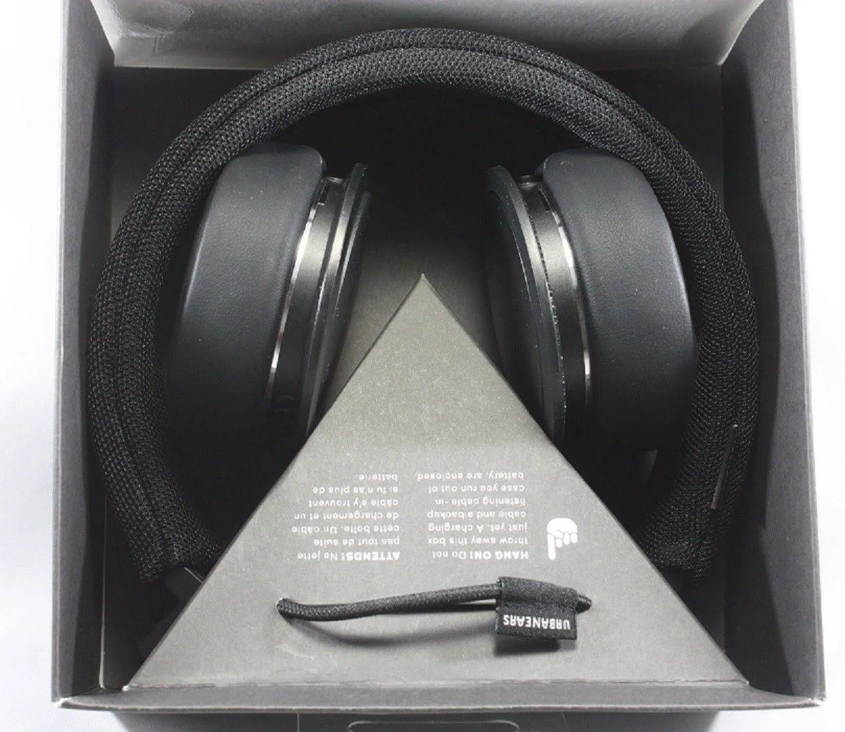 Urbanears Plattan Adv Wireless On-Ear Bluetooth Headphones Black (4091098)