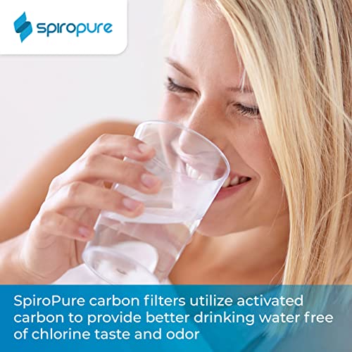 SpiroPure SP-NCP Series 10 Micron Carbon Wrap Filters