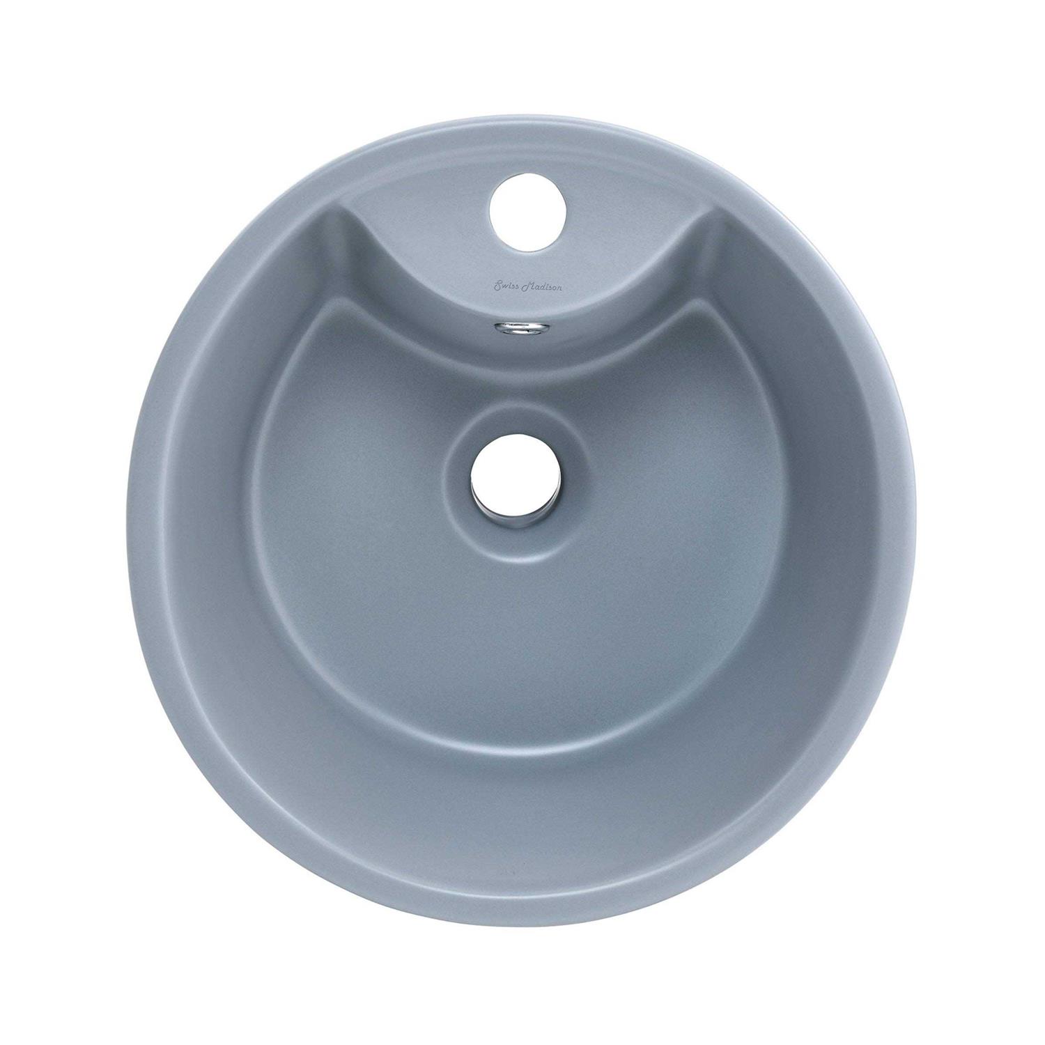 Swiss Madison Monaco Circular Basin Pedestal Sink - Shop Hardware Tools Online Store