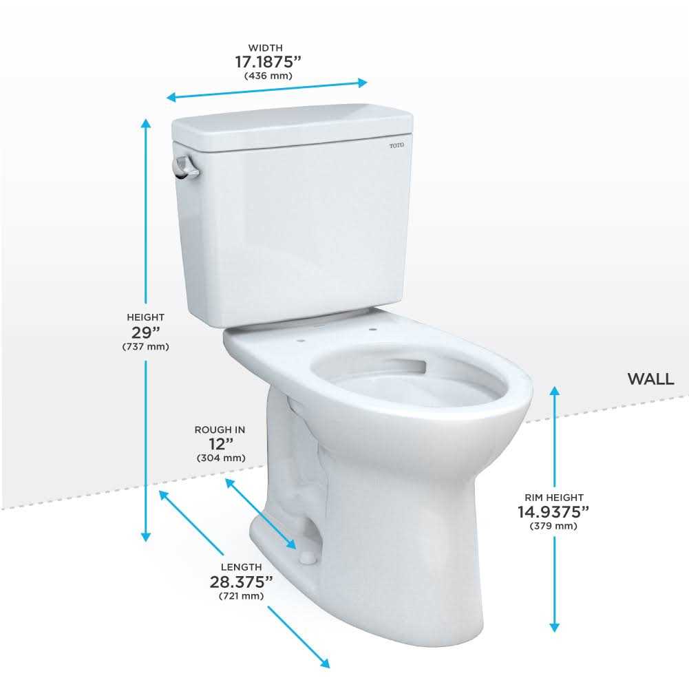 Toto Drake Two-Piece Elongated 1.6 GPF Tornado Flush Toilet with Cefiontect CST776CSG# - Shop Hardware Tools Online Store