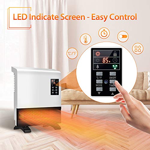 Oil Heater, 700W Oil-Filled Radiator Heater with Thermostat, Overheat Protection,2 Heat Settings, Durable Oil Heaters for indoor use, Quiet Electric Space Heater for Bedroom, Office, Home