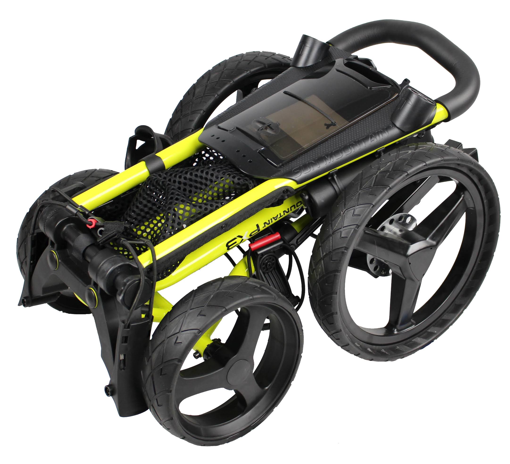 Sun Mountain Pathfinder PX4 Push Cart, White