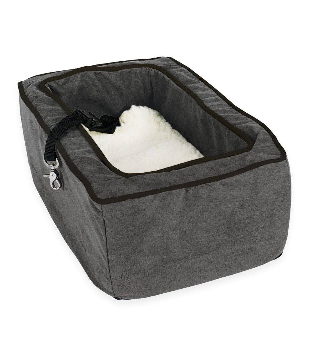 Snoozer Luxury Console Pet Car SEAT, Buckskin u0026 Java, Large