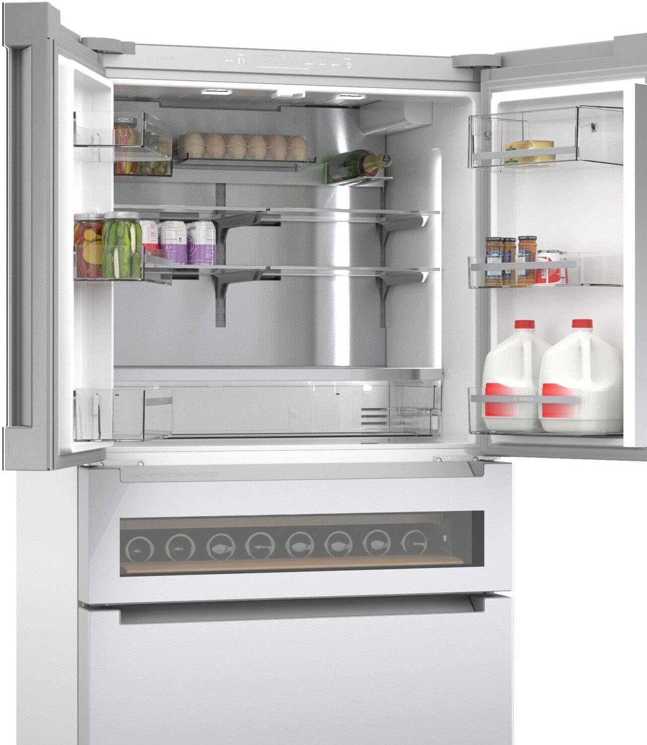 Bosch B36CL81ENG 36 inch Smart Counter-Depth 4-Door Refrigerator