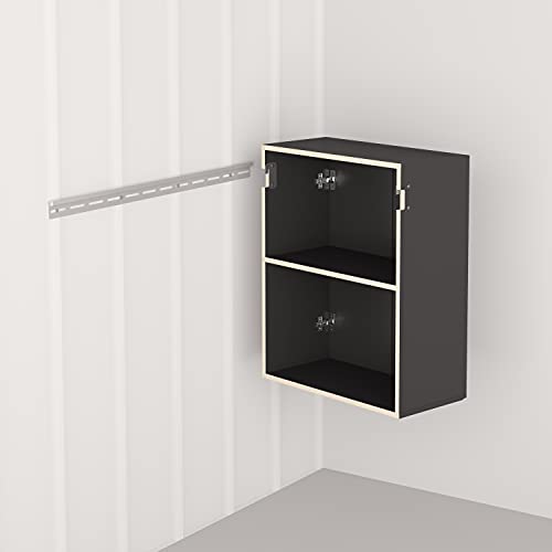 Prepac HangUps Upper Storage Cabinet - Elegant and Spacious Wall Cabinets to Maximize Your Storage, 36" Size, Classic White Finish