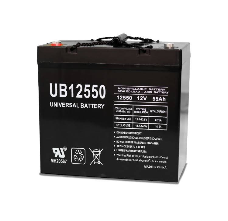 Upg 45825 UB12550 - Group 22NF Sealed Lead Acid Battery