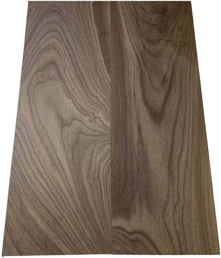 Explorer Electric Guitar Body Blank Wood, Variety of Luthier Wood to Choose From (Figured Walnut)