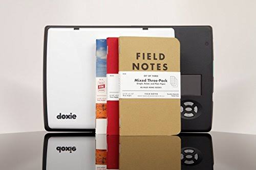 Doxie Flip - Cordless Flatbed Photo u0026 Notebook Scanner w/Removable Lid
