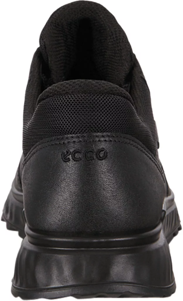 Women's ECCO Exostrike Low GORE-TEX Waterproof Sneaker Black Full Grain Leather 39 M