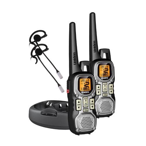 Uniden FSR Walkie-Talkies 40-Mile GMRS/FRS with Included Headsets GMR4040-2CKHS, Multi