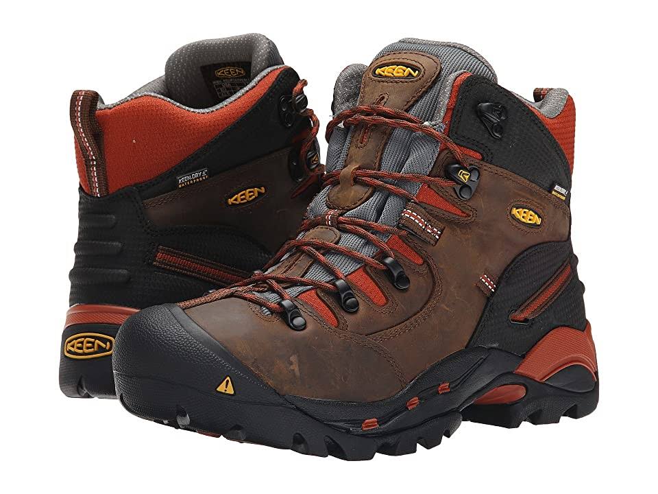 Keen Utility Pittsburgh Soft Toe 9.5 Men&s Brown