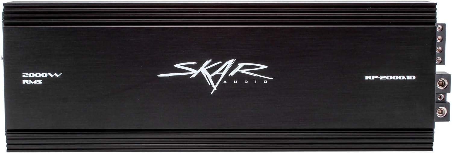 Skar Audio Dual 10" Complete 4, 000 Watt EVL Series Subwoofer Bass Package - Includes Loaded Enclosure with Amplifier