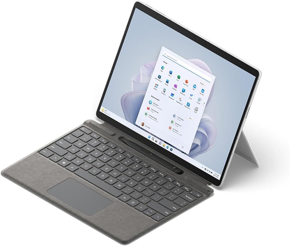 Microsoft Surface Pro 9 Tablet - 13" - SQ3-8 GB RAM - 128 GB SSD - Windows 11 Pro - 5G - Platinum