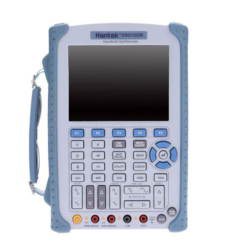 Hantek DSO1202B Handheld Oscilloscope 2 Channels 200MHz with 6000 Multimeter