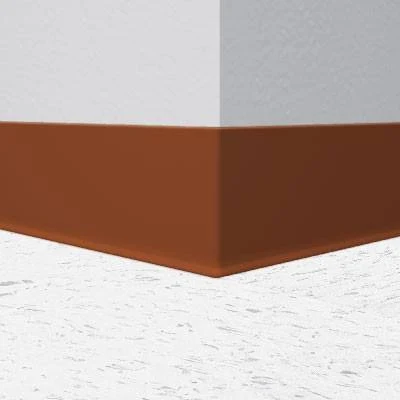Roppe 700 Series 623 Nutmeg 6x22 Rubber/Vinyl Wall Base 6x22 x 120& Roll / Cove (with Toe)