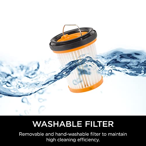 Shark WANDVAC Cordless Hand Vac, Lightweight and Portable at 1.4 lbs. with Powerful Suction, Charging Dock
