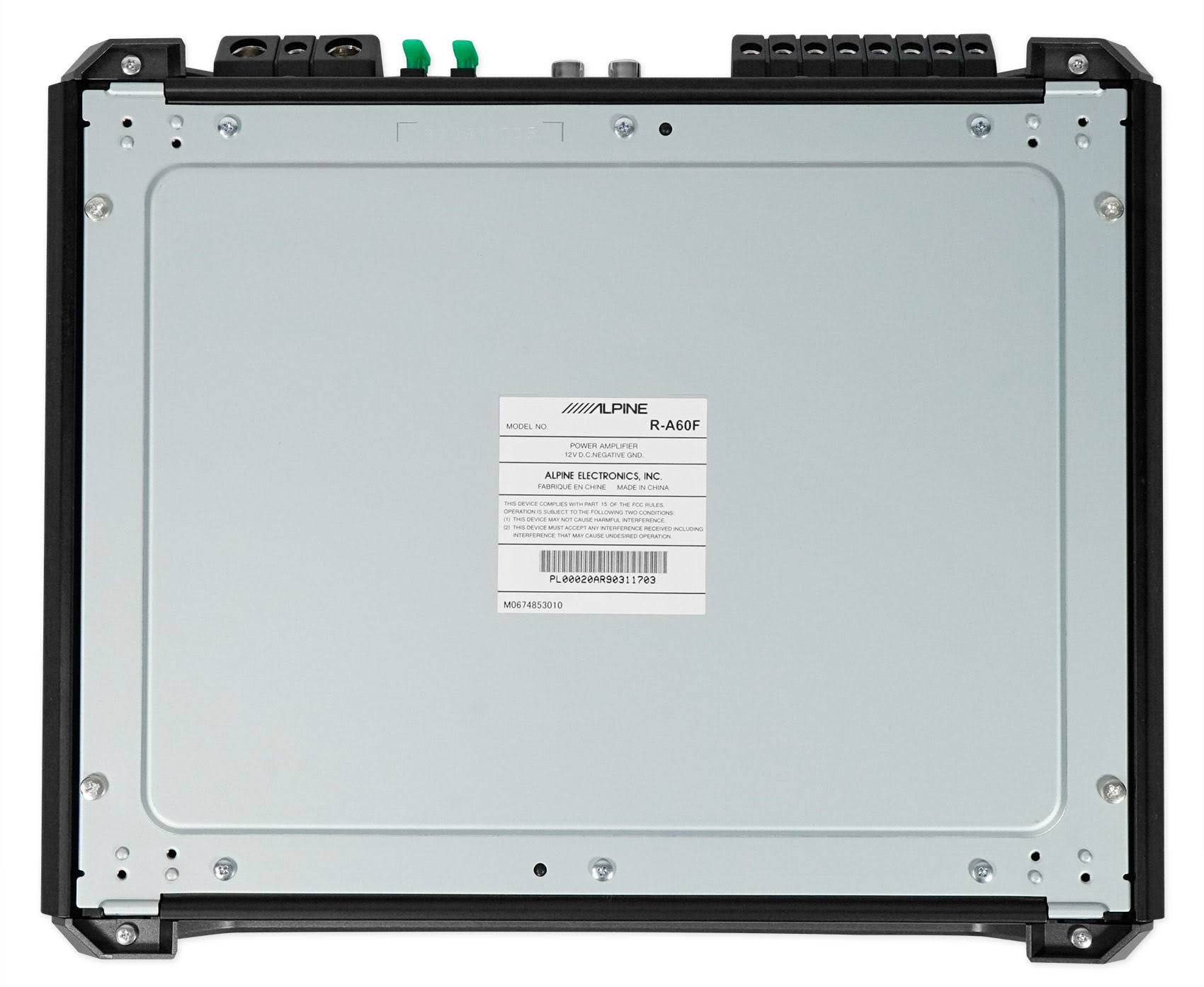 Alpine R-a60f R-Series 4-Channel Car Amplifier