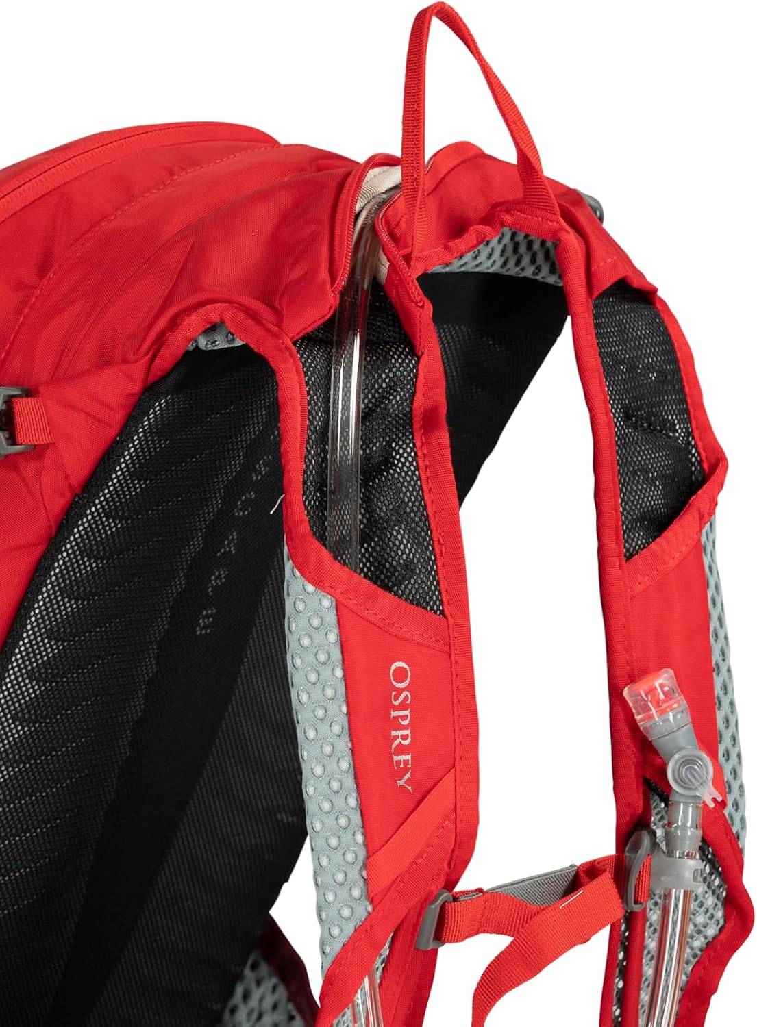 Osprey Siskin 12L Men's Biking Backpack with Hydraulics Reservoir, Ultimate Red