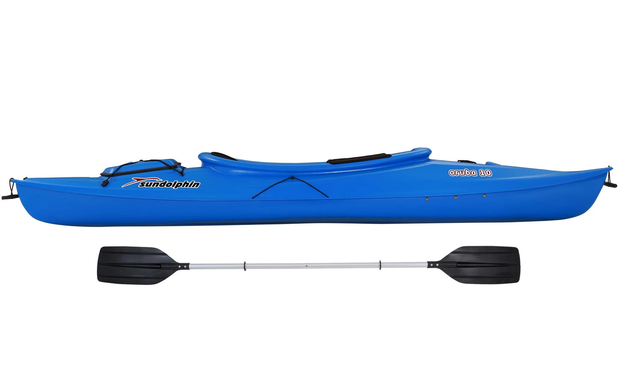 Sun Dolphin Aruba 10' Sit-in Kayak Blue, Paddle Included