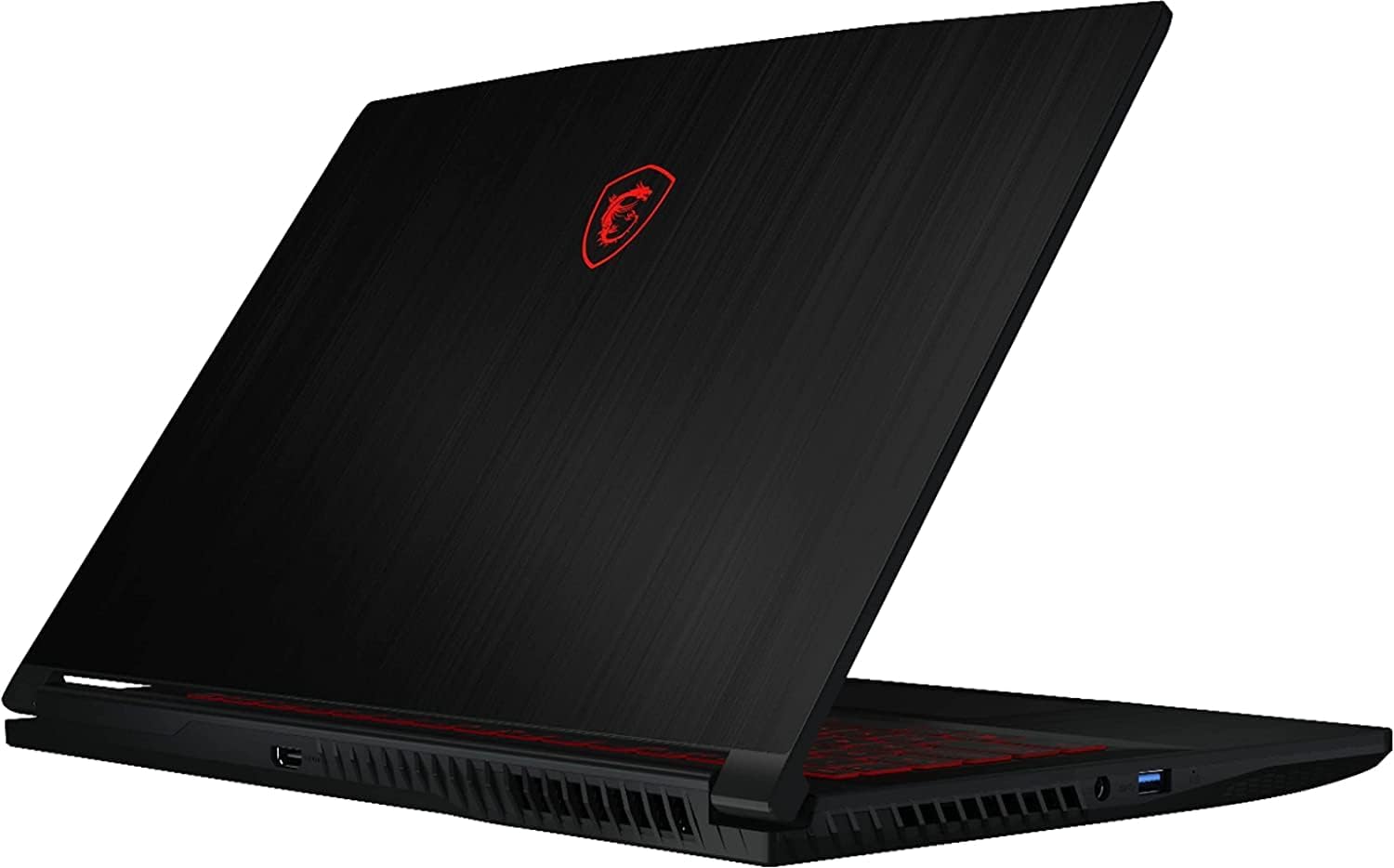 MSI GF63 Thin 15.6" FHD 144Hz Gaming Laptop,Intel Core i5-11400H, NVIDIA GeForce RTX 3050 4GB, 20GB DDR4 Memory, 512GB NVMe SSD, Windows 11 Home, Black with Accessories