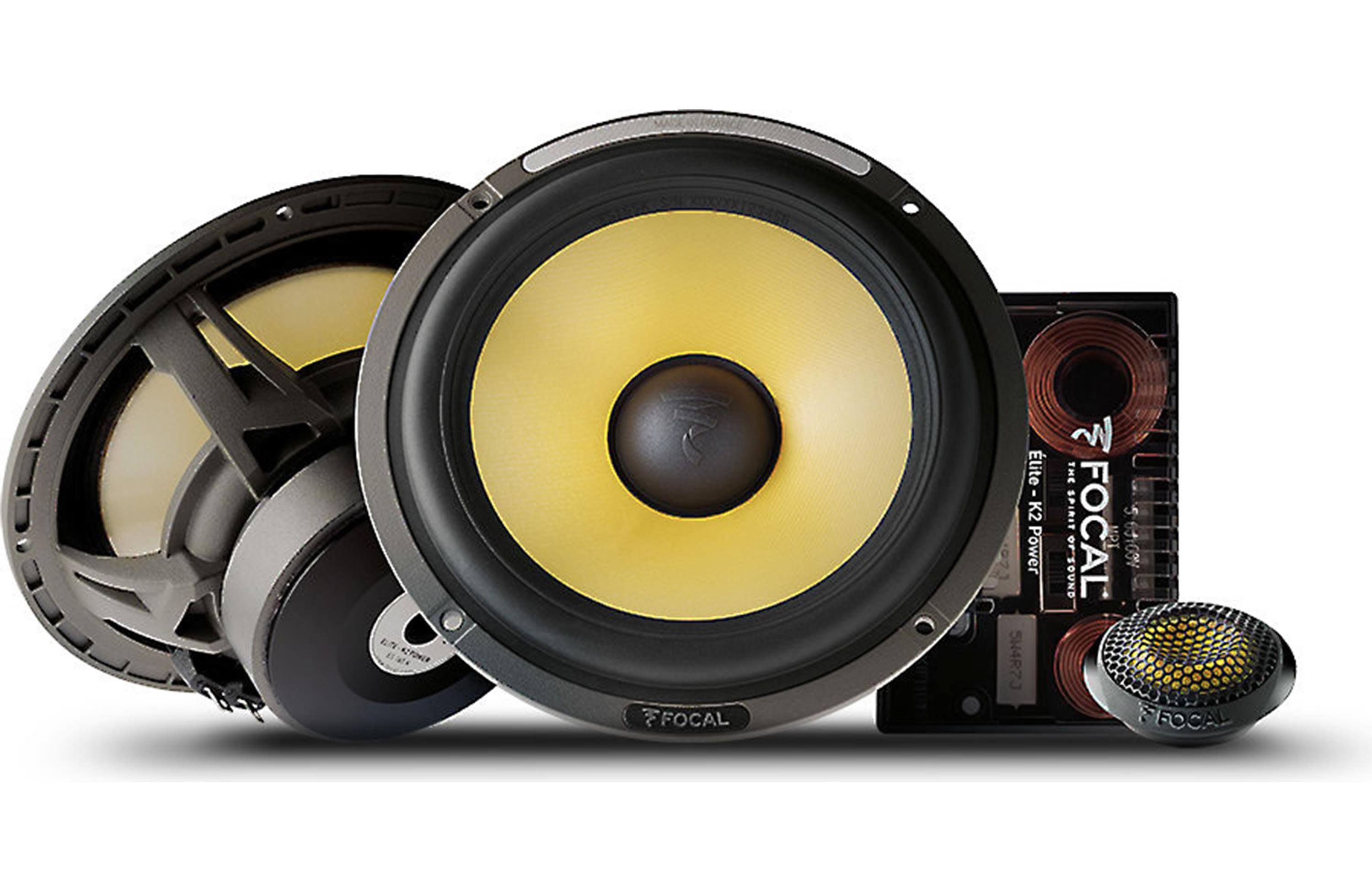 Focal ES 165 K 6-1/2 K2 Power 2-Way Component Speakers