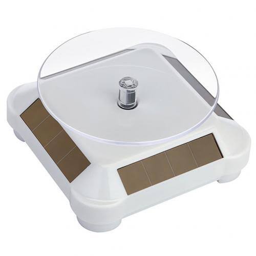 Auto Rotating Turntable-solar Display Showcase