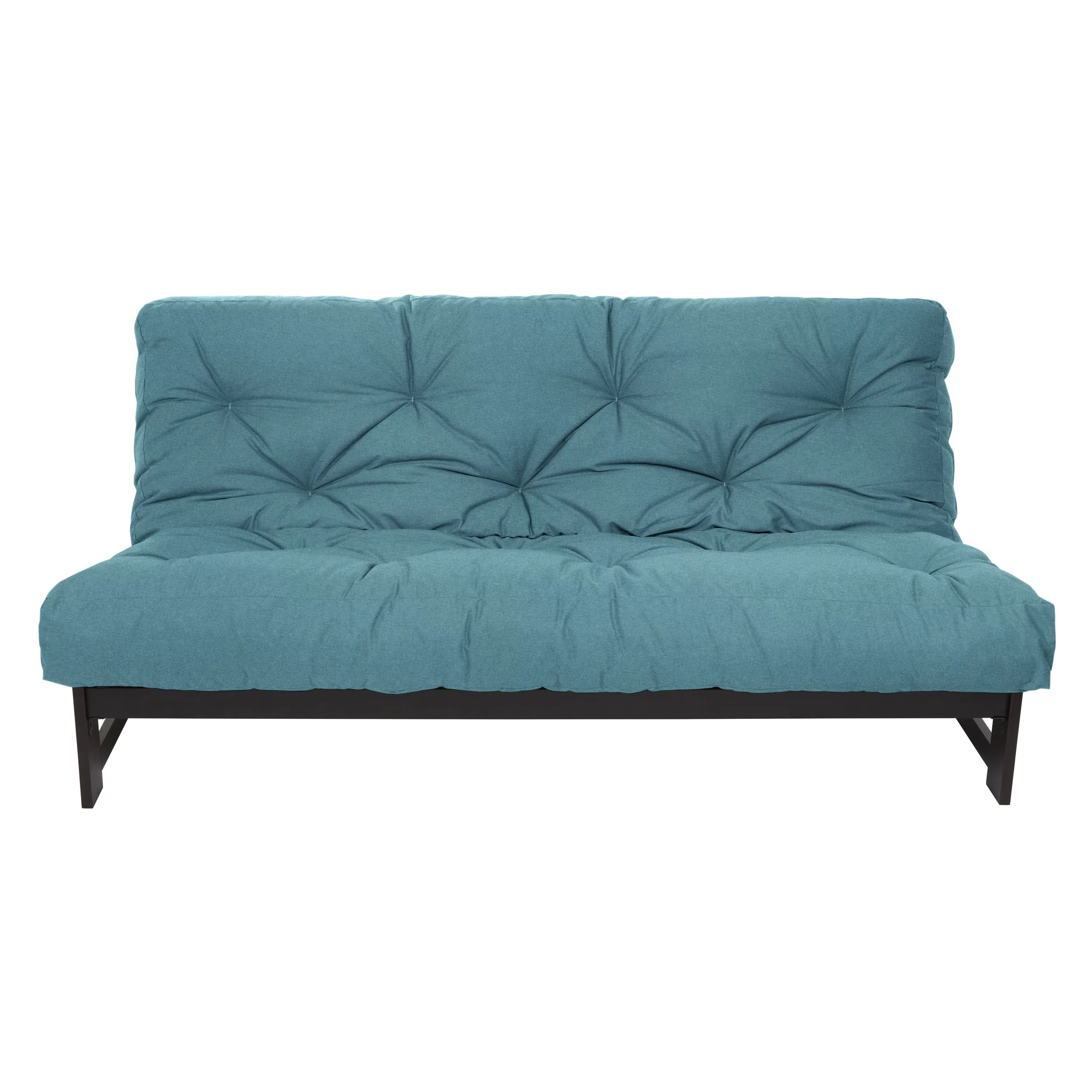 Sorra Home - 8 inch Reversible Tufted Futon Mattress, Full Size