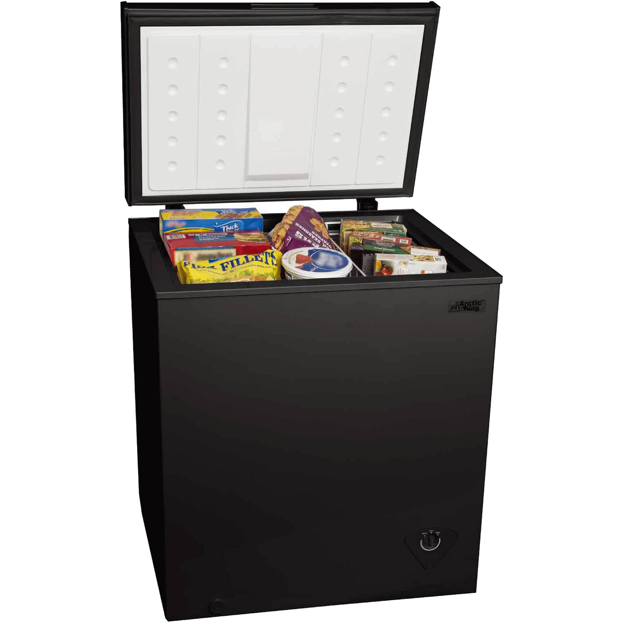 Arctic King 5.0 Cu ft Chest Freezer, Black