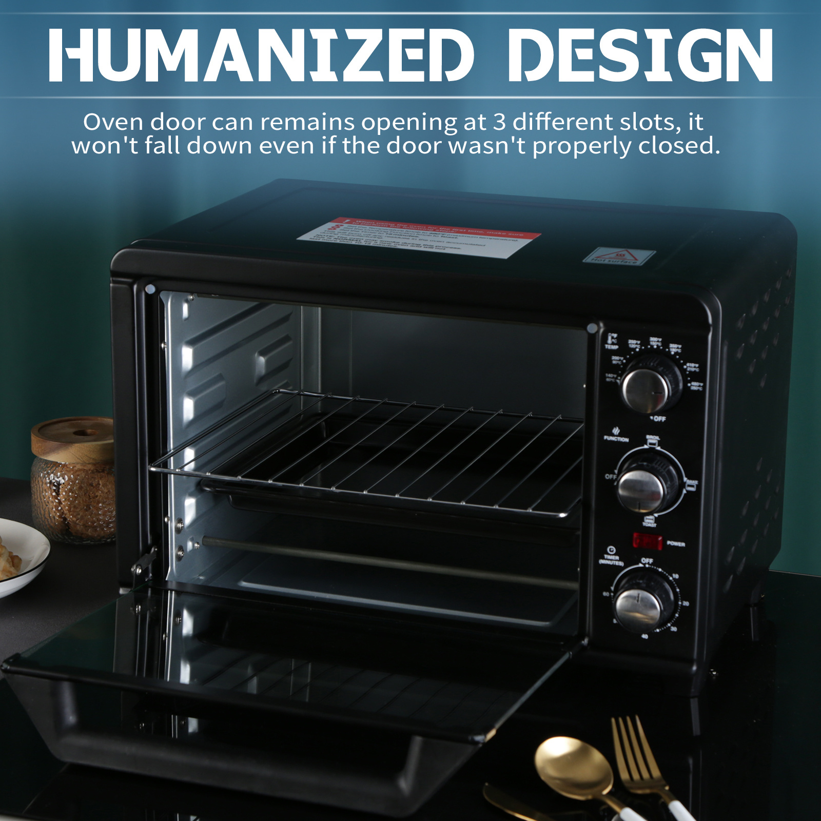 Versatile 3-in-1 Toaster Oven - 20 litres - Elevate Your Kitchen