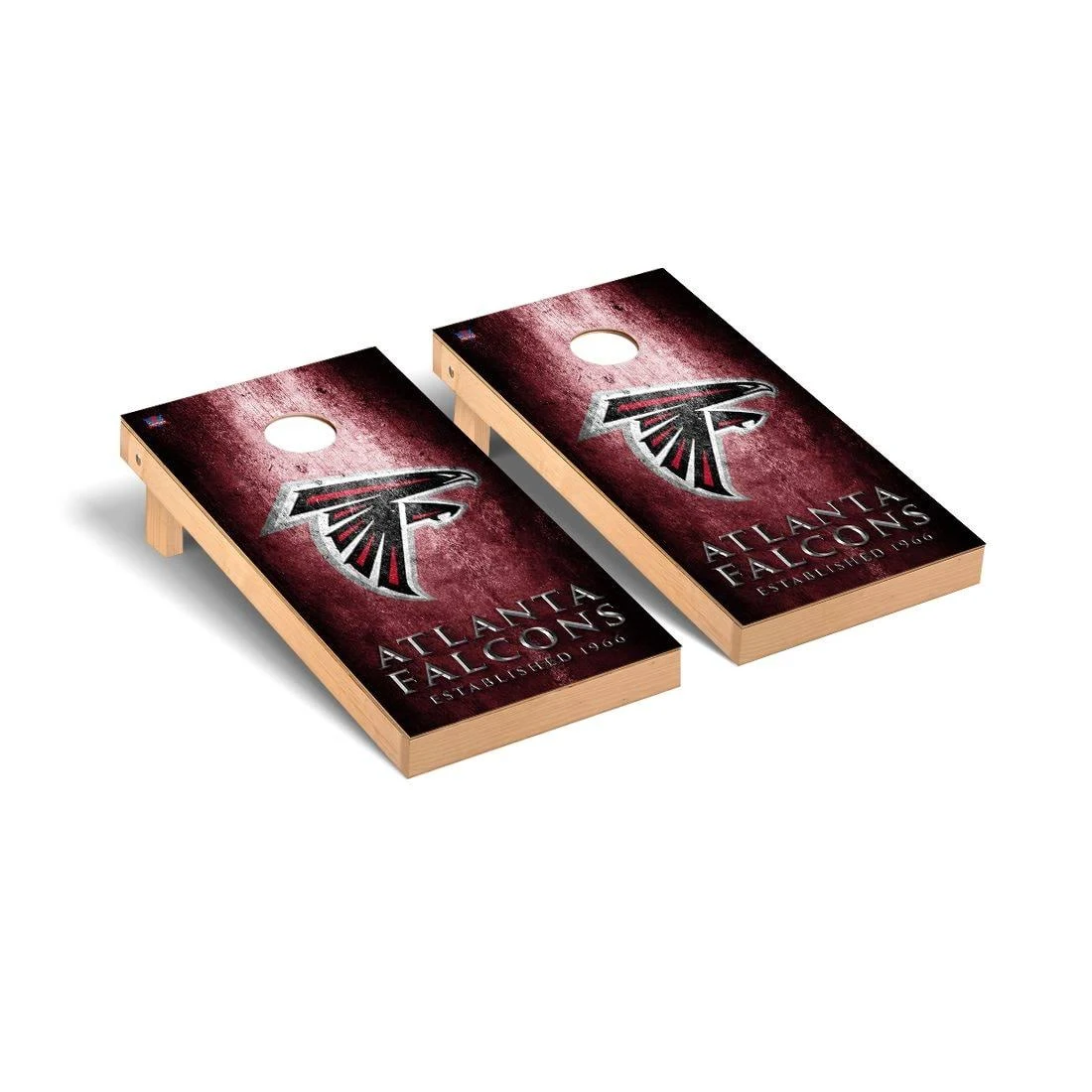 Victory Tailgate Regulation NFL Museum Series Cornhole Board Set - 2 Boards, 8 Bags - All NFL Teams Available
