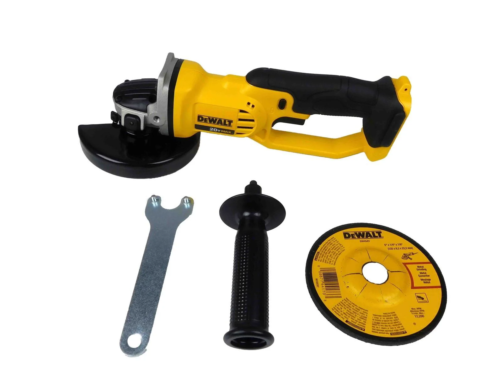 DeWALT Max 4-1/2 / 5 20V Cordless Grinder DCG412B (Bare Tool)
