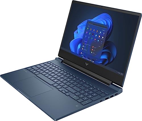 HP Victus 15 Gaming Laptop 2023 Newest, 15.6" 144 Hz Display, Intel Core i5-13420H Processor, NVIDIA GeForce RTX 3050 Graphics, 32GB RAM, 2TB SSD, Backlit Keyboard, Windows 11 Home, Blue