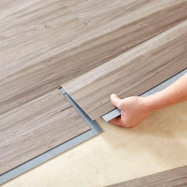 TrafficMaster Dove Maple 6 in. x 36 in. Luxury Vinyl Plank Flooring (24 Sq. ft. / CASE)