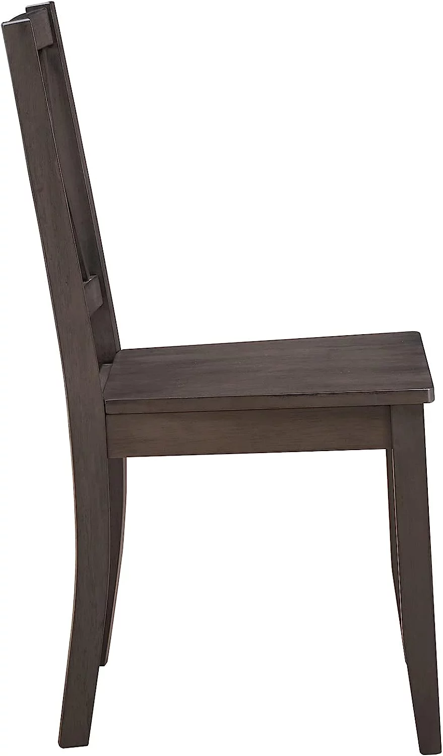 Duhome Farmhouse Dining Chairs Set of 2 Wooden Dining Room Chairs with Cross Back Country Cottage Kitchen Chairs Side Chairs, Gray