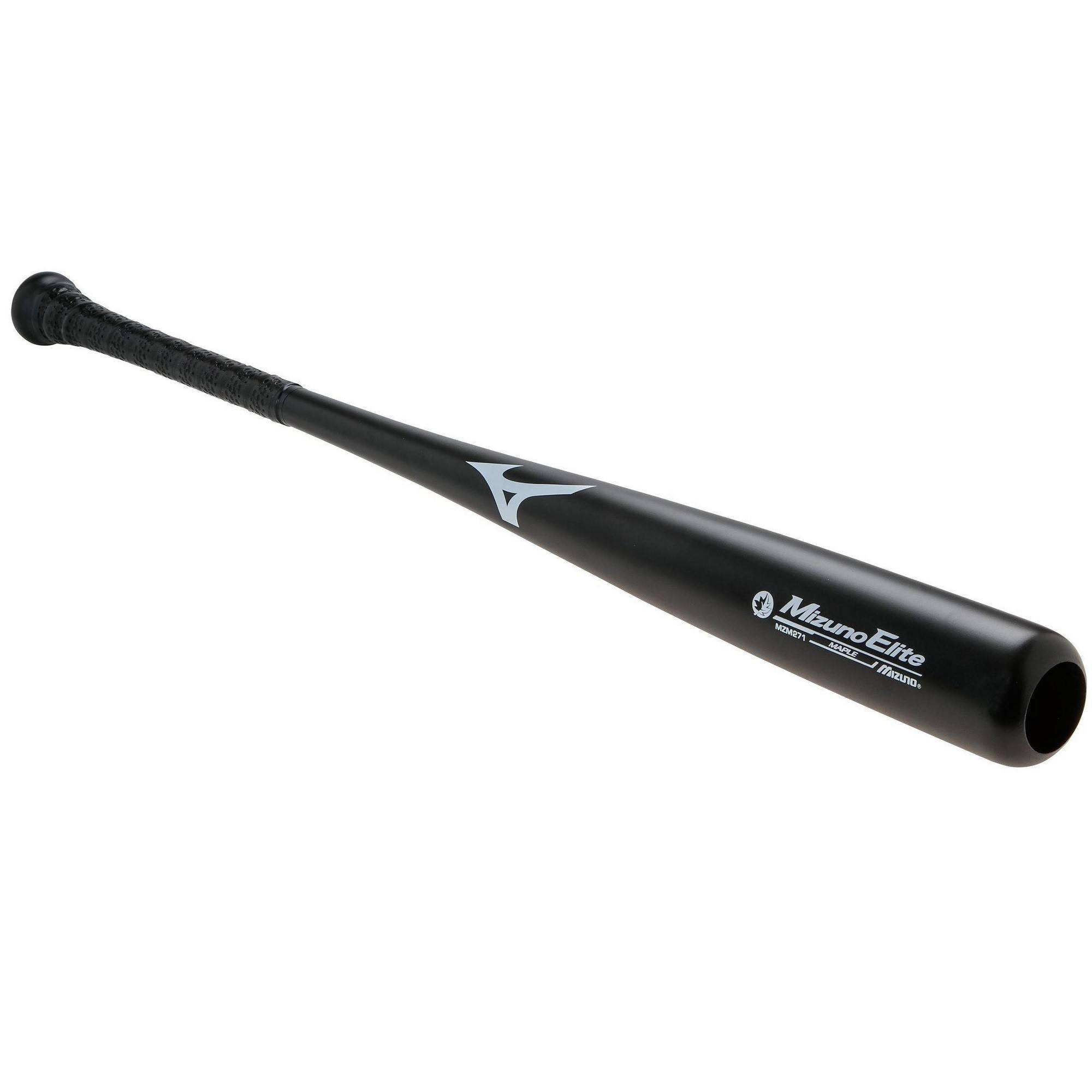 Mizuno MZM 271 Maple Elite Wood Baseball Bat - Black